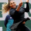 Serena Williams se qualifie pour le deuxième tour des internationaux de tennis de Roland Garros à Paris le 28 septembre 2020. Elle a battu Kristie Ahn 7-6, 6-0. © Dominique Jacovides / Bestimage 