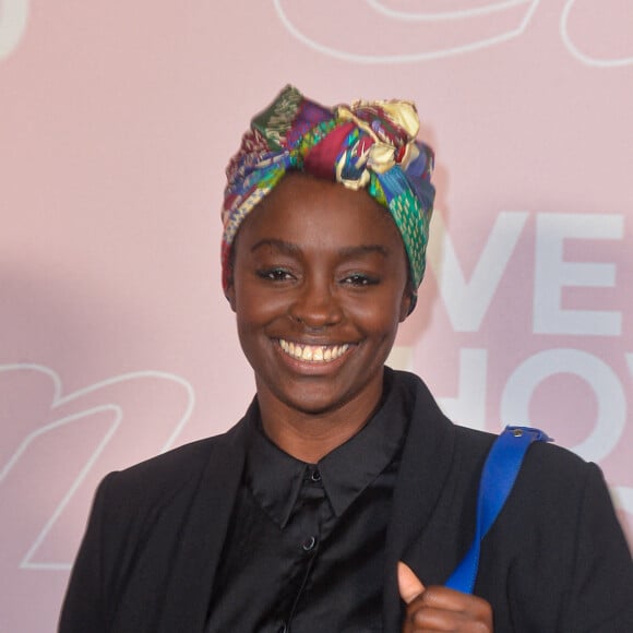 Aissa Maiga - Photocall du défilé Etam Live Show 2020 à Paris le 29 septembre 2020. © Pool Agence Bestimage