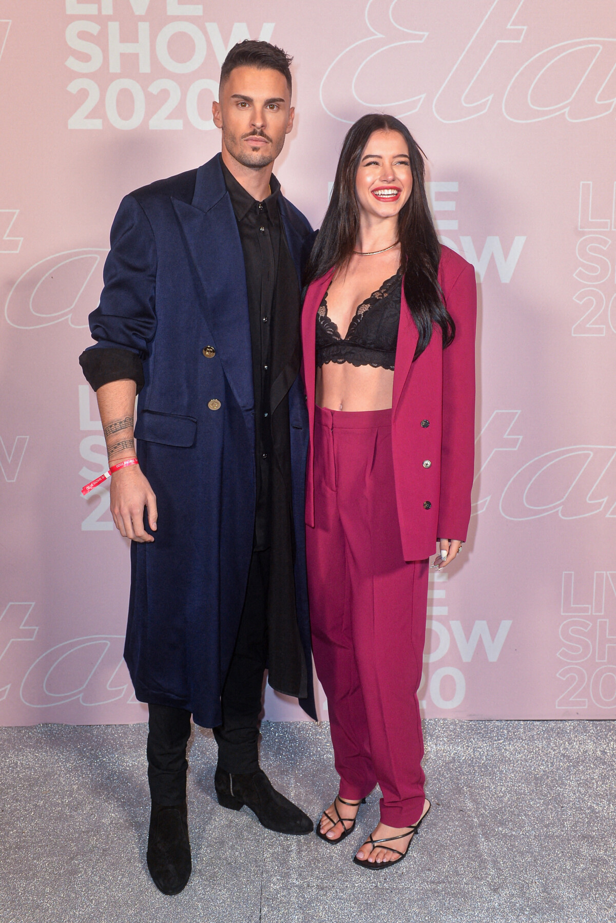 Photo : Baptiste Giabiconi et Léa Elui - Photocall du défilé Etam Live ...