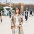 Jeanne Damas, enceinte, lors du défilé de mode prêt-à-porter printemps-été 2021 "Dior" au Jardin des Tuileries à Paris. Le 29 septembre 2020 © Christophe Clovis / Bestimage
