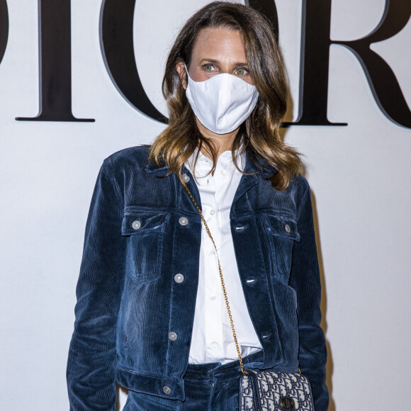 Camille Cottin lors du défilé de mode prêt-à-porter printemps-été 2021 "Dior" au Jardin des Tuileries à Paris. Le 29 septembre 2020. © Olivier Borde / BestImage