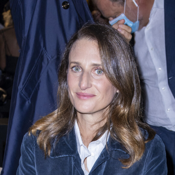 Camille Cottin lors du défilé de mode prêt-à-porter printemps-été 2021 "Dior" au Jardin des Tuileries à Paris. Le 29 septembre 2020. © Olivier Borde / BestImage