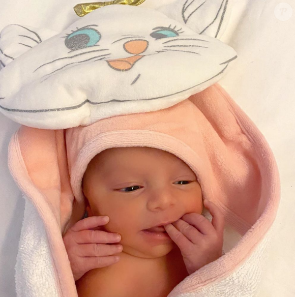 Manon Marsault a donné naissance à sa fille Angelina le 2 septembre 2020 - Instagram