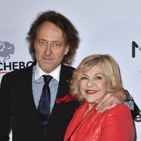 Nicoletta et son mari Jean-Christophe Molinier - Gala Mawoma, 1er concours mondial itinérant consacré aux femmes cheffes d'orchestre à la Conciergerie à Paris le 9 mars 2020. © Giancarlo Gorassini/Bestimage