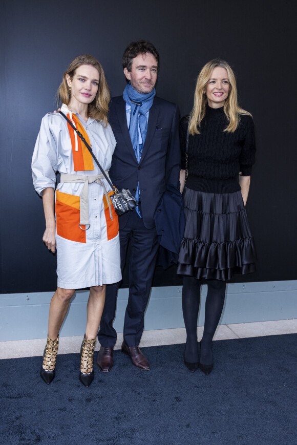 Natalia Vodianova, Antoine Arnault and Delphine Arnault attend the