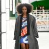 Défilé de mode Louis Vuitton collection prêt-à-porter Printemps-Eté 2021 à La Samaritaine à Paris, le 6 octobre 2020.