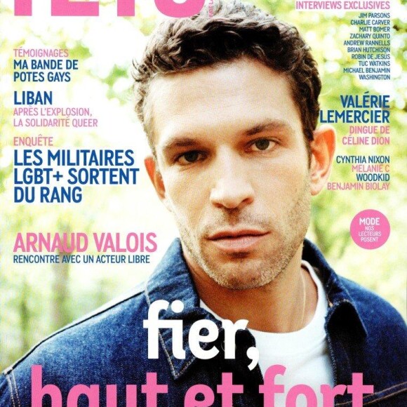 Valérie Lemercier dans le magazine "Têtu", sorti le 8 octobre 2020.