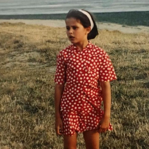 Malika Ménard à 10 ans. Photo publiée en décembre 2018.