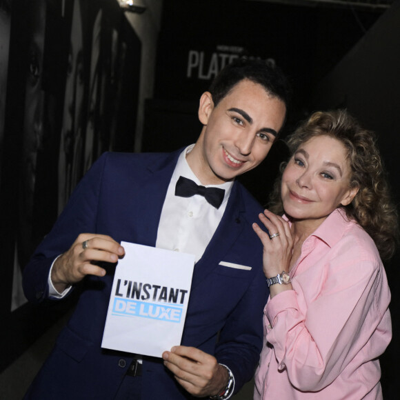 Exclusif - Jordan de Luxe et Grace De Capitani - Enregistrement de la nouvelle émission "L'instant de luxe" diffusée sur la chaîne Non Stop People à Paris le 2 septembre 2019. © Cédric Perrin/Bestimage
