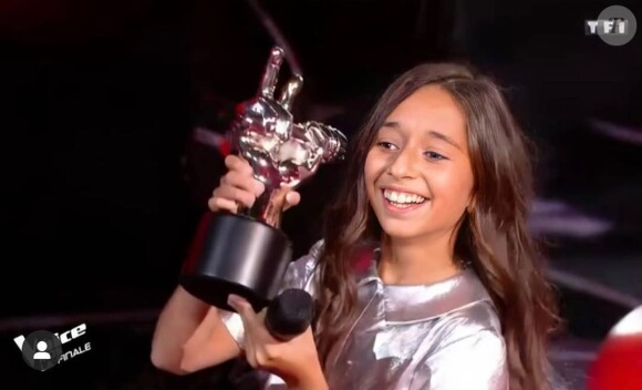 Rebecca a remporté la 7e saison de The Voice Kids sur TF1