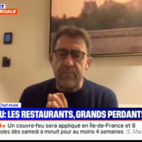 Couvre-feu : Michel Sarran "furieux" craint la mort des restaurateurs