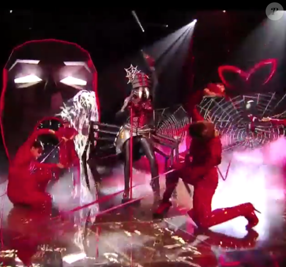 L'Araignée, émission "Mask Singer" du 17 octobre 2020.