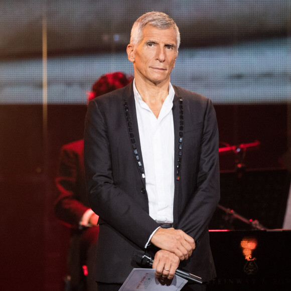 Nagui - Concert "Unis pour le Liban" à l'Olympia à Paris. © Da Silva-Moreau / Bestimage