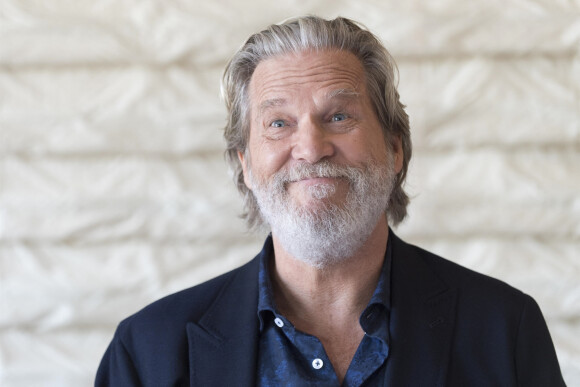 Jeff Bridges en conférence de presse pour le film "Sale temps à l'hôtel El Royale" à Hollywood. 