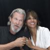 Jeff Bridges et Halle Berry en conférence de presse pour "Kingsmen The Golden Circle" au Hard Rock Hotel à San Diego, le 19 juillet 2017.