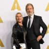 Jeff Bridges et sa femme Susan Bridges à la soirée Oscar Nominee Luncheon à l'hôtel Beverly Hilton à Beverly Hills, le 6 février 2017 © AdMedia via Zuma/Bestimage