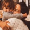 Tiffany de "Mamans & Célèbres" avec sa fille Romy, le 13 octobre 2020