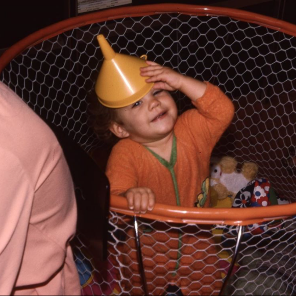 Marion Cotillard, enfant. Photo publiée en octobre 2019.