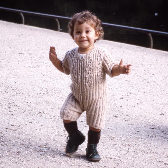 Marion Cotillard, enfant. Photo publiée en octobre 2017.