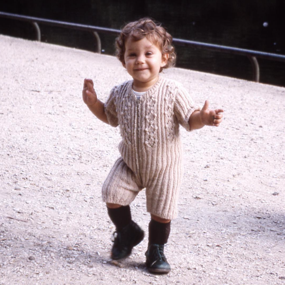 Marion Cotillard, enfant. Photo publiée en octobre 2017.