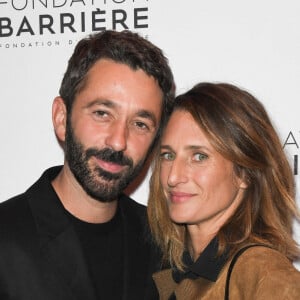 Benjamin Gauthier et Camille Cottin - Remise du prix de la Fondation Barrière pour le film "Les Eblouis" au Publicis Cinémas à Paris. © Coadic Guirec/Bestimage