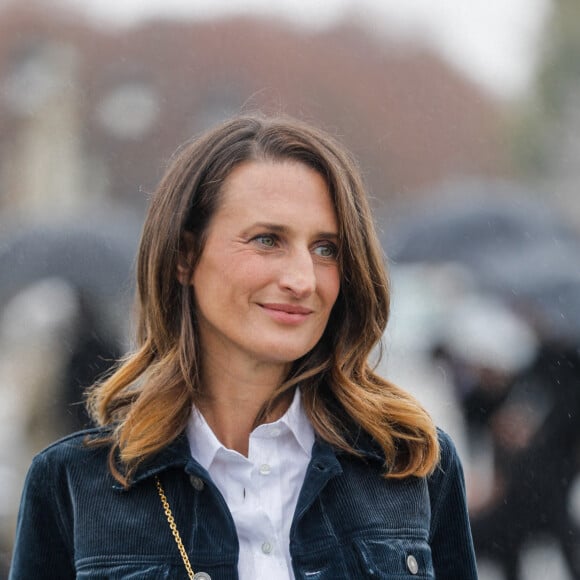 Camille Cottin - Arrivées au défilé de mode prêt-à-porter printemps-été 2021 "Dior" au Jardin des Tuileries à Paris. Le 29 septembre 2020 © Christophe Clovis / Bestimage