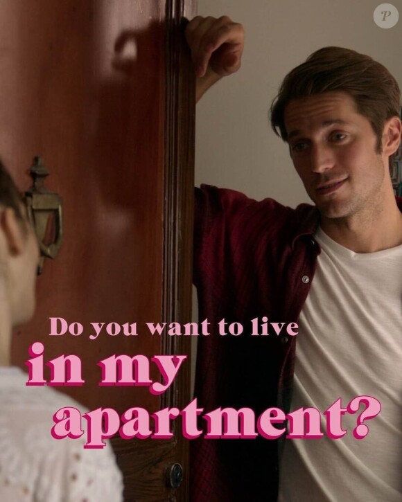 Lucas Bravo, image promotionnelle de la série "Emily in paris".
