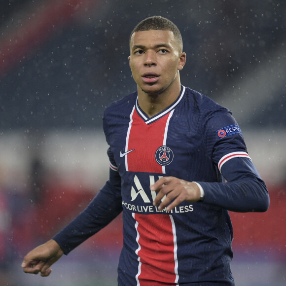 Kylian Mbappe (PSG) - Match de football PSG / Manchester (1-2) en ligue des champions le 20 octobre 2020. © JB Autissier / Panoramic / Bestimage