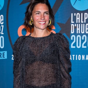 Alessandra Sublet en photocall lors du 23ème festival international du film de comédie de l'Alpe d'Huez, le 18 janvier 2020. © Cyril Moreau/Bestimage