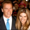 Arnold Schwarzenegger et son ex-femme Maria Shriver à la première du film "Pirates des Caraïbes 2" à Anaheim