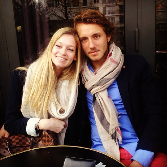 Lucas Pouille et Clémence Bertrand in love sur Instagram.