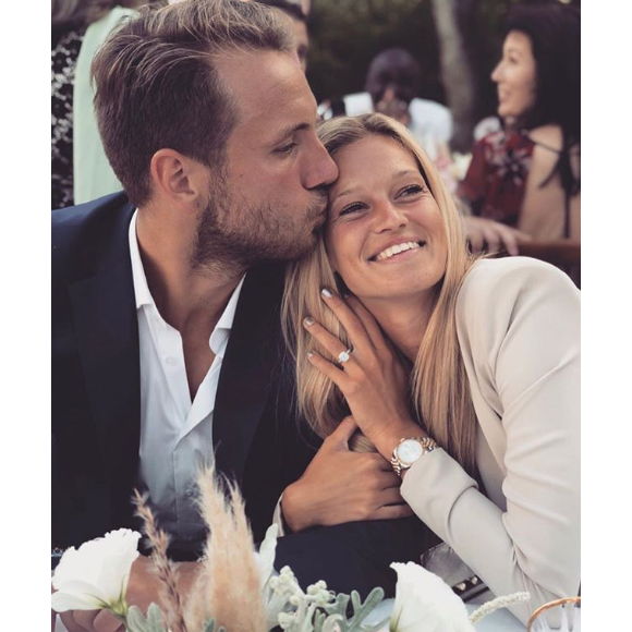 Lucas Pouille et Clémence Bertrand