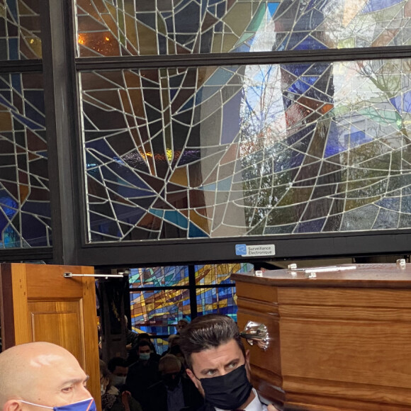 Obsèques de Bruno Martini en l'église Saint Augustin à La Grande Motte le 26 octobre 2020. © Richard Gosselin / Panoramic / Bestimage