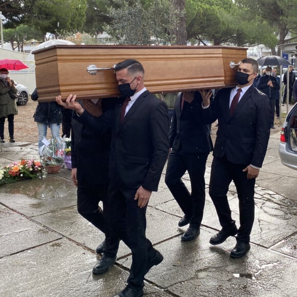 Obsèques de Bruno Martini en l'église Saint Augustin à La Grande Motte le 26 octobre 2020. © Richard Gosselin / Panoramic / Bestimage