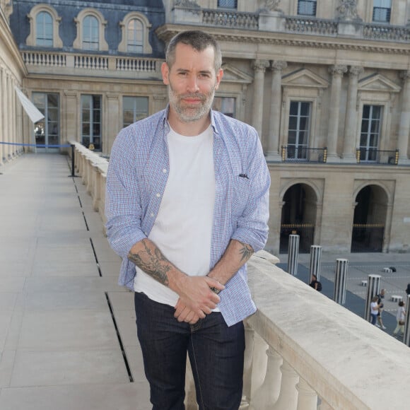 Jalil Lespert - A. Karina reçoit l'insigne de Chevalier de la Légion d'honneur au ministère de la culture et de la communication à Paris le 25 juin 2018. © CVS/Bestimage