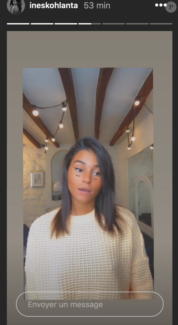 Inès Loucif (Koh-Lanta) annonce avoir décidé d'annuler sa participation à "La Bataille des couples", saison 3 - Instagram, 30 octobre 2020