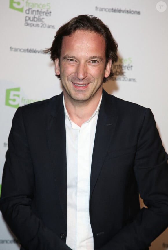 François Busnel - Soirée du 20ème anniversaire de France 5 à la Cité de la mode et du design à Paris, le 27 novembre 2014.