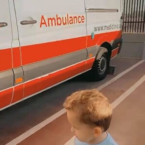 Tiago va passer des tests à l'hôpital, le 30 octobre 2020.