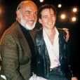 Sean Connery avec son fils Jason en 1996.