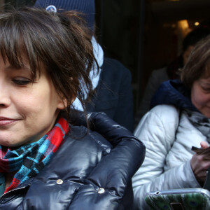 Exclusif - Sophie Marceau en promotion pour son nouveau film "Mme Mills" à Paris le 5 Mars 2018.