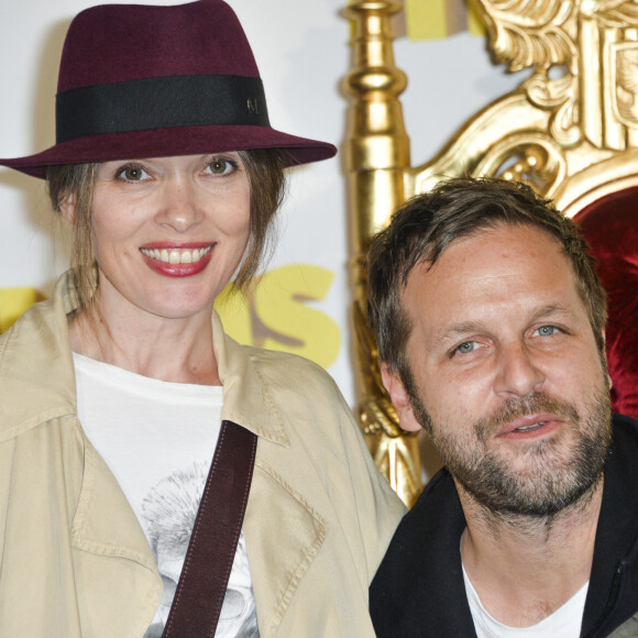 Anne Marivin et son compagnon Joachim Roncin - Avant première du film "Les Minions" au Grand Rex à Paris