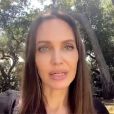 Angelina Jolie - Les célébrités rendent hommage à Chadwick Boseman dans l'émission de la ABC Tribute To A King special à Los Angeles, le 30 août 2020.