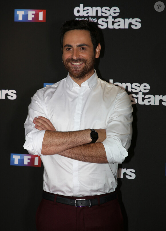 Camille Combal - Photocall de la saison 9 de l'émission "Danse avec les stars" (DALS) au siège de TF1 à Boulogne-Billancourt le 11 septembre 2018. © Denis Guignebourg/Bestimage