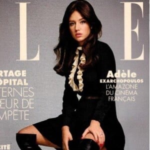 Retrouvez l'interview d'Adèle Exarchopoulos dans le magazine Elle, n° 3907 du 6 novembre 2020.