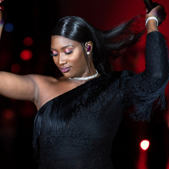 Aya Nakamura - Etam Live Show 2019 au Stade Roland Garros à Paris le 24 septembre 2019. © Rachid Bellak / Bestimage