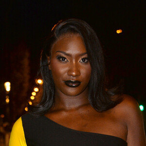 Aya Nakamura arrive à la soirée "le Grand dîner" Fahaid Sanober x Swarovski au restaurant Le Fouquet's à Paris, France, le 23 septembre 2019. © Veeren-Clovis/Bestimage