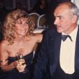 Sean Connery et sa femme Micheline Roquebrune - Archives. 1981