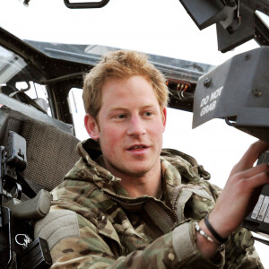 Le prince Harry en Afghanistan avec l'armée britannique en 2012.