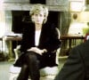 Diana lors de son interview avec Martin Bashir pour l'émission "Panorama" sur la BBC