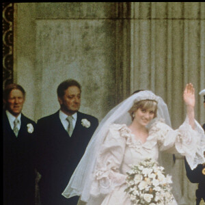 Mariage du prince Charles et Diana à Londres en 1981.